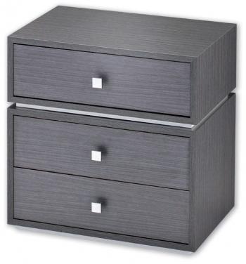 Módulos de uno y dos cajones apilables Módulos de uno y dos cajones apilables