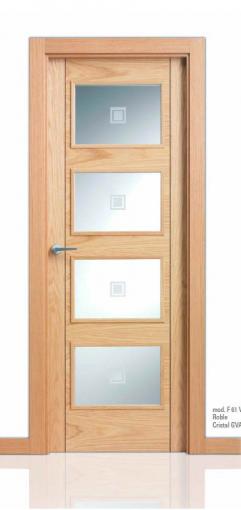 Puerta Serie Lisa San Rafael L61 4v